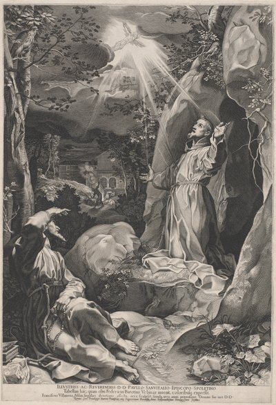 Der heilige Franziskus empfängt die Stigmata von Federico Barocci