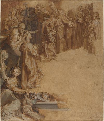 Die Darstellung der Jungfrau im Tempel von Federico Barocci