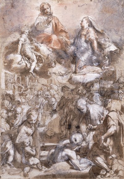 Die Madonna del Popolo von Federico Fiori Barocci or Baroccio