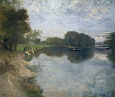 Die Ufer der Seine von Federico Rossano