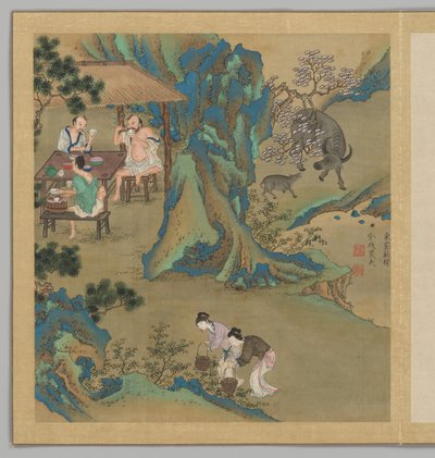 Oden des Staates Bin: Der siebte Monat von Fei Qinghu (fl.late18th-early 19th century)