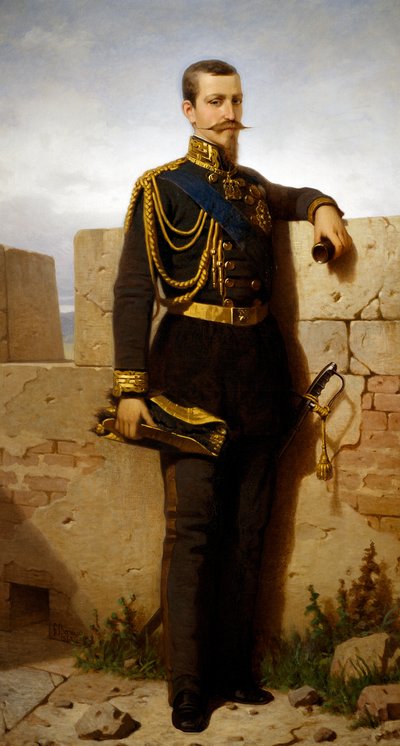 Porträt von Prinz Ferdinand von Savoyen von Felice Barucco