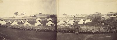 Gruppenporträt des königlichen Marinebataillons von Felice Beato