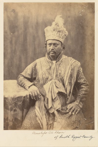 Moostafor Ali Khan der Budh-Königsfamilie von Felice Beato