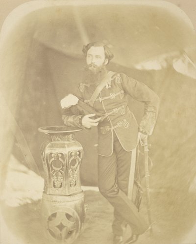 Porträt von Oberst Henry Hope Crealock, stellvertretender Assistent, Adjutant-General von Felice Beato