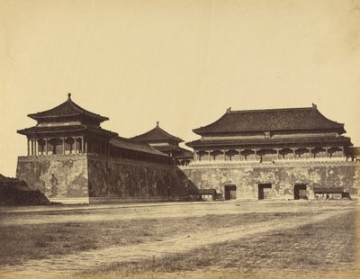 Der Große Kaiserliche Winterpalast, Peking, 29. Oktober 1860 von Felice Beato