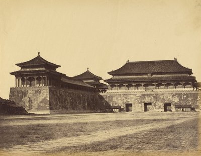 Der Große Kaiserliche Winterpalast, Peking, 29. Oktober 1860 von Felice Beato