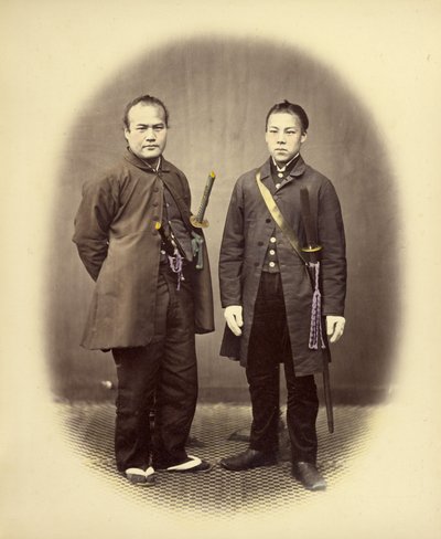 Yakunins in halb-fremder Tracht von Felice Beato