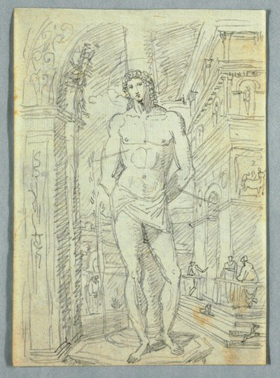 Studien von Köpfen und Händen von Frauen und Kindern, 1810–20 von Felice Giani