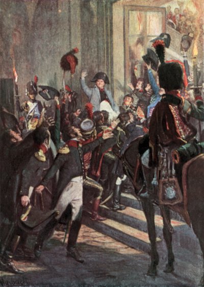 Die Rückkehr von Elba von Felicien baron de Myrbach Rheinfeld