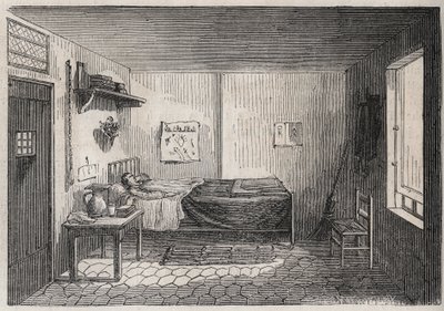 Paris - Gefängnis La Petite Roquette (Gefängnis für Frauen und Jugendliche). von Felix (after) Thorigny