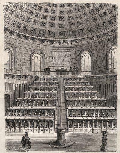 Paris - Gefängnis La Petite Roquette (Gefängnis für Frauen und Jugendliche) von Felix (after) Thorigny