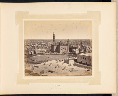 Ägypten: Kairo, von der Zitadelle aus gesehen von Félix Bonfils