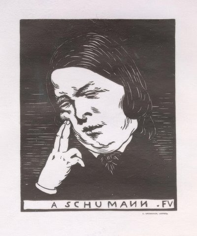A Schumann von Felix Edouard Vallotton