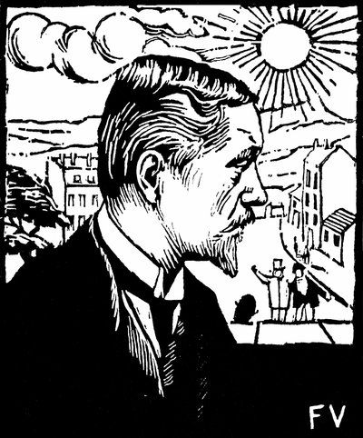 Selbstporträt von Felix Edouard Vallotton
