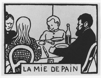 Karottenhaar: „la crumb de pain“, Jules Renard, Illustration von Felix Vallotton, ed. Flammarion. von Felix Edouard Vallotton