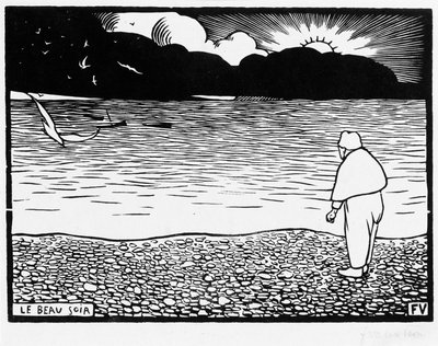Der schöne Abend, 1892 von Felix Edouard Vallotton