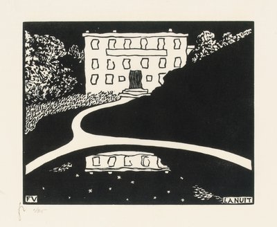 Die Nacht von Felix Edouard Vallotton