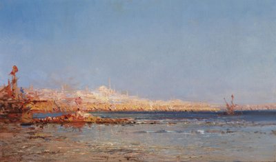 Ansicht von Konstantinopel, ca. 1911 von Félix Ziem