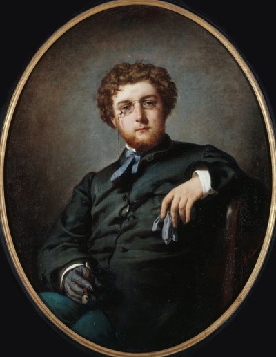Porträt des Komponisten Georges Bizet 1838-1875, ca. 1865 von Felix Henri Giacomotti