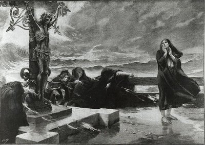 Das Schild von Felix Hippolyte Lanoue