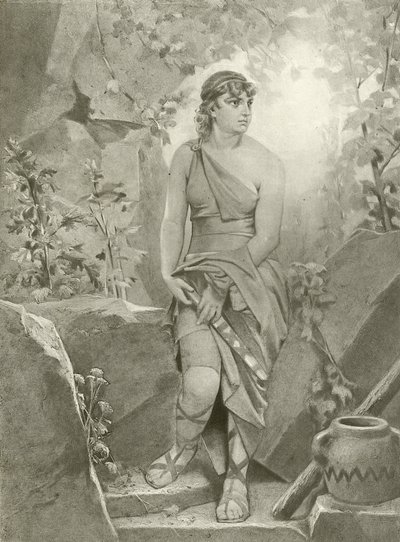 Cymbeline. Akt III, Szene VI von Felix Octavius Carr Darley