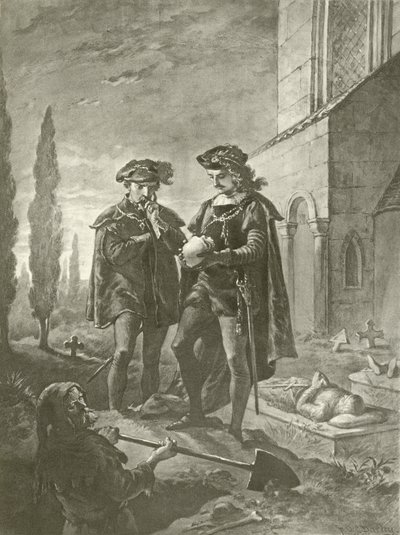 Hamlet. Akt V, Szene I von Felix Octavius Carr Darley