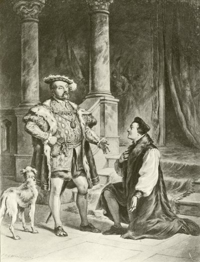 König Heinrich VIII. Akt V-Szene I von Felix Octavius Carr Darley