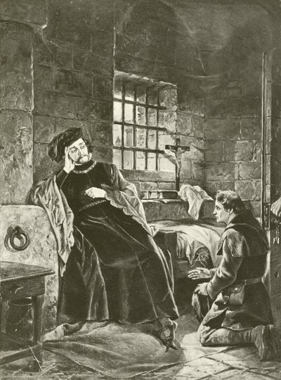 König Richard der Zweite. Akt V, Szene V von Felix Octavius Carr Darley
