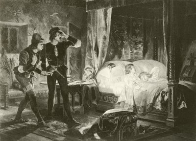 König Richard der Dritte. Akt IV, Szene III von Felix Octavius Carr Darley