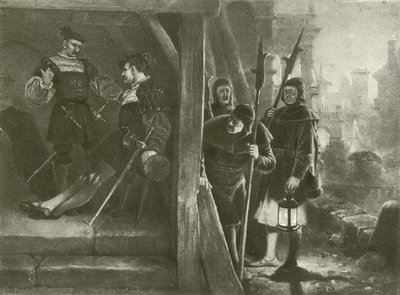 Viel Lärm um nichts. Akt III-Szene III von Felix Octavius Carr Darley