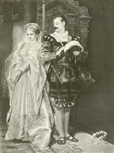 Viel Lärm um nichts. Akt IV-Szene I von Felix Octavius Carr Darley