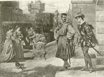 Othello. Akt III, Szene III von Felix Octavius Carr Darley