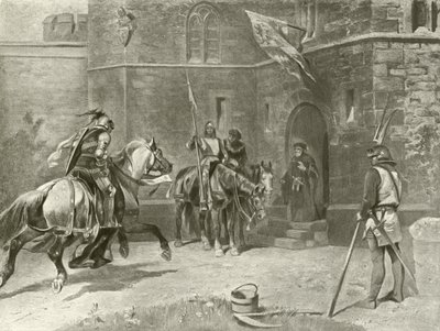 Zweiter Teil König Heinrich IV. Akt I, Szene I von Felix Octavius Carr Darley