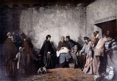 Der Berg der Barmherzigkeit - nach dem Gemälde von Heilbuth - in „Le Petite Journal“ Dezember 1895 von Ferdinand (after) Heilbuth