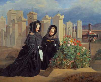 Am Allerseelentag von Ferdinand Georg Waldmüller