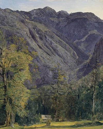 Der Schönberg, gesehen von Hoisenrad, 1833 von Ferdinand Georg Waldmuller