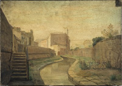 La Bièvre, rue Croulebarde von Ferdinand Laudigeois