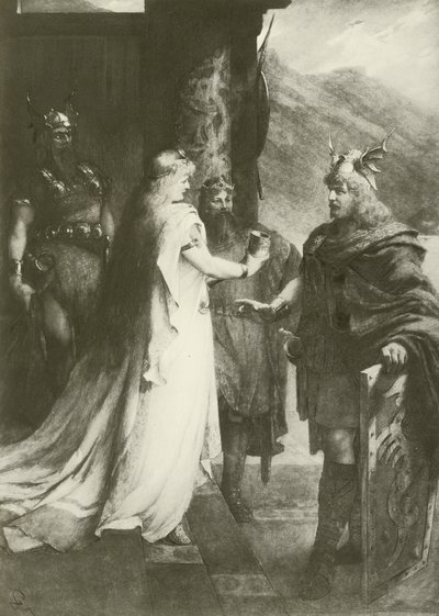 Götterdämmerung, Akt I von Ferdinand Leeke