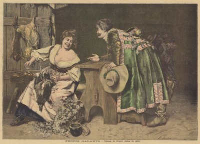 Galante Gespräche von Ferdinand Roybet