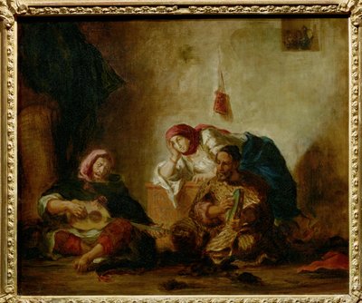 Jüdische Musiker von Mogador von Ferdinand Victor Eugene Delacroix
