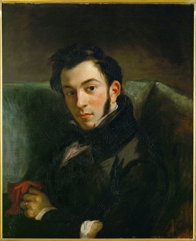 Porträt von Frederic Villot von Ferdinand Victor Eugene Delacroix