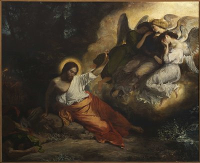 Die Agonie im Garten, 1826 von Ferdinand Victor Eugene Delacroix