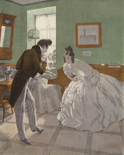 Aufforderung zum Tanz von Ferdinand von Reznicek