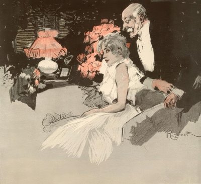 Variola vaccina. Fräulein Lilly, Sie haben entzückende Im von Ferdinand von Reznicek
