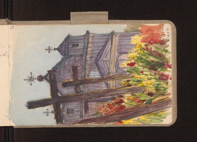 Friedhofskirche in Wiszniew von Ferdynand Ruszczyc