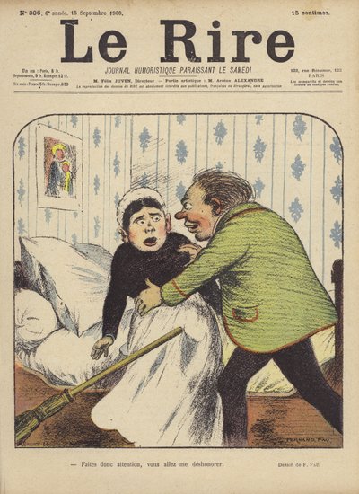 Illustration für Le Rire von Fernand Fau