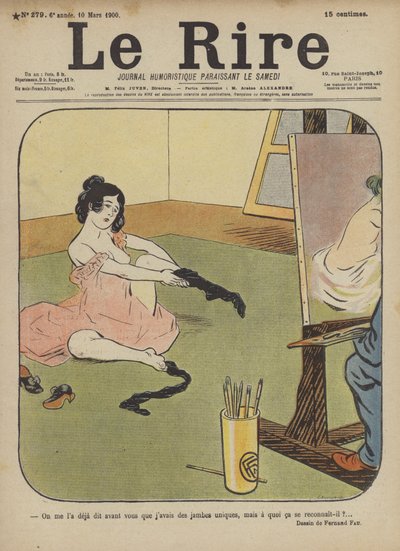 Illustration für Le Rire von Fernand Fau
