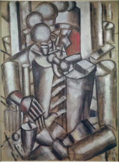Der rauchende Soldat von Fernand Leger