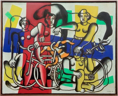 Die schönen Radfahrerinnen von Fernand Leger